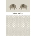 Twin Tracker: A Baby Care Logbook to record feedings, diapers, sleep, mood, milestones, teeth and more