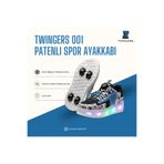 twingers Patenli Işıklı Tekerlekli Çocuk Spor Ayakkabı Kaykay sneaker