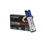 TwinMOS AlphaPro 512GB NVMe M.2 2280 SSD (NVME512GB2280AP) - 3600/3250 MB/s PCIe Gen 3x4 TLC 3D NAND SMART Desteği