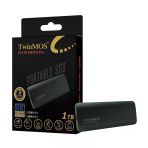 Twınmos Pssd1tbedp 1Tb (1100/1050Mb/S) Type-C Usb Koyu Gri Taşınabilir Ssd Harddisk