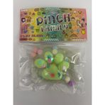 Twins Stars 1 Adet Işıklı Kedi Patisi Squishy Oyuncağı Sukuşi (7,5x6,5cm) - Yeşil