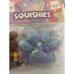 Twins Stars 1 Adet Işıklı Kedi Patisi Squishy Oyuncağı Sukuşi (Büyük Boy) - Mavi
