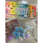 Twins Stars Kedi Patisi Squishy Oyuncağı Sukuşi (Şeffaf Seri)(7,5x6,5cm) - Mavi