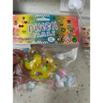 Twins Stars Kedi Patisi Squishy Oyuncağı Sukuşi (Şeffaf Seri)(7,5x6,5cm) - Sarı