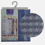 Twinswan 3 Boyutlu Banyo Perdesi 180x200 Squartes