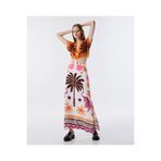 Twist BASKILI CUT-OUT ELBİSE