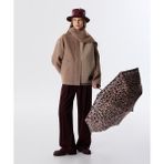 Twist ÇIKARILABİLİR ATKILI KABAN Kadın %60 Yün %40 Polyester Uzun Kol Regular Kalıp Naturel Renk