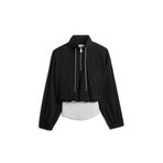 Twist ÇİZGİ DESEN KUMAŞ MIX SWEATSHIRT