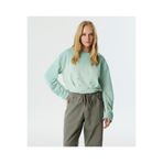 Twist Eskitme Efektli Sweatshirt