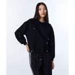 Twist METAL AKSESUARLI SWEATSHIRT TS1260091022001 - Siyah