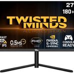 Twisted Minds 27" FHD - 180HZ 0.5 MS Fast IPS HDMI 2.1 Monitör