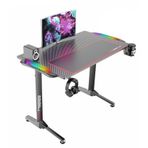 Twısted Mınds T Desıgn Tm-T-1060-Rgb Karbon Fıber E-Spor Oyuncu Masası