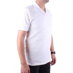 Twister 2288 Ekru Günlük Kısa Kol Normal Kesim Pamuklu Polo Yaka Erkek Tişört