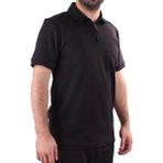 Twister 2290 Siyah Günlük Kısa Kol Normal Kesim Pamuklu Fermuarlı Polo Yaka Erkek Tişört - XL