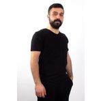 Twister Jeans 1827 Siyah V Yaka Erkek T-shirt