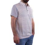 Twister Jeans 2281BB Gri Polo Yaka Erkek T-Shirt - 2XL
