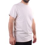 Twister Jeans 2300 Bej Günlük Pamuklu Basıc Bisiklet Yaka Erkek Tişört - XL