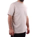Twister Jeans 2323 Bej Günlük Pamuklu Baskılı Bisiklet Yaka Erkek Tişört - XL