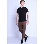 Twister Jeans Ets 2277 Polo Yaka Erkek Pike T-Shirt Siyah - XL - 0-Siyah