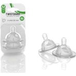 Twistshake Anti-Colic Biberon Emziği Medium 2+ Ay