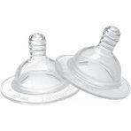 Twistshake Silikon Anti-Kolik 2'li Biberon Emziği Small 0+ Ay