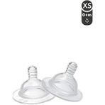 Twistshake Silikon Anti-Kolik 2'li Biberon Emziği X-Small 0+ Ay