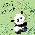 Twizler doğum günü kartı sevimli Panda ile – tatlı doğum günü kartı – kız çocuk doğum günü kartı – erkek çocuk doğum günü kartı – onun için doğum günü kartı – çocuk doğum günü kartı