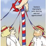 Twizler Kadınlar için Maypole ve Direk Dansı Kartı, Boş Kart, Doğum Günü Kartı - Mizah Kartı - Yıl Dönümü Kartı - İyi Şans Kartı - Tebrik Kartı - Teşekkür Kartı - Sevgililer Günü Kartı