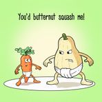 Twizler Komik Kartı Butternut Squash ile, Boş Kart, Doğum Günü Kartı - Mizah Kartı - Babalar Günü Kartı - Anneler Günü Kartı - Sevgililer Günü Kartı - Genç Kartı - Geçmiş Kart