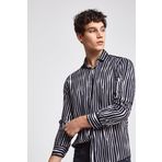 Twn 0EF020210256104M Lacivert Slim Fit Erkek Gömlek