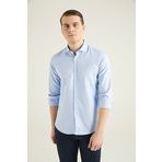 Twn 0EF020210260701M Mavi Slim Fit Erkek Gömlek