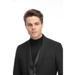 Twn 3EFY5KMBN053M001 Siyah Slim Fit Kombinli Takım Elbise
