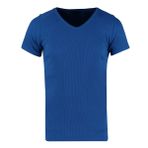 Twn 4EE142263602750 Mavi Slim Fit Erkek T-shirt