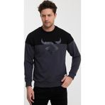 Twobull Helsinki Siyah Füme Erkek Sweatshirt