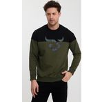 Twobull Helsinki Siyah Haki Erkek Sweatshirt