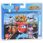 Twox Çocuk BK006 Gepettoys,harika Kanatlar Sihirli Boyama Kitabı - Beceri