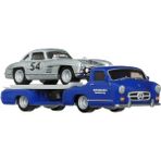 Twox Çocuk Hot Wheels Team Transport Mercedes Benz 300 Sl 55 Blaues Wund HRV48 - Beceri