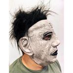 Twox Çocuk Siyah Saçlı Michael Myers Lateks Yüze Tam Yapışan Et Maske Korku Maskesi