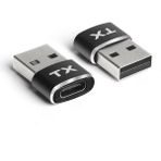 Tx USB Type-A To Type C Çevirici Şarj ve Data Aparatı (TX-AC-U02)