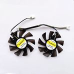 TXLIMINHONG Galaxy P106 GTX1060 GTX960 950 DC12V 0.5A için Yeni Uyumlu Soğutucu Fan 2 ADET 75 MM T129215BU 7Pin