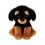 TY 42250 Trevour, Rottweiler Beanie Babies, pelüş, 15 cm