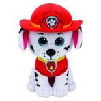 Ty Bezelye İstasyonu Glubschi Paw Devriye Marshall Kırmızı Köpek 15 cm Peluş Oyuncak