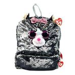TY Fashion Pullu Sırt Çantası Kedi Kiki 27cm Kız Erkek Çocuk Oyuncak Eğitici Oyuncaklar
