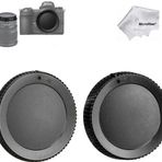 T&Y FOTO Nikon Z Aynasız Fotograf Makineleri ve Lensleri Için Body Ön ve Lens Arka Kapağı Rear Cap Set (Nikon Z6 Z6 II Z7 Z7 II Z8 Z9)