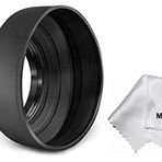 T&Y FOTO Tianya - 3 Kademeli Ayarlanabilir Kauçuk Parasoley Rubber Hood (Fujifilm XF 16-80mm R OIS WR Lens için 72mm)