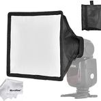 T&Y FOTO Tianya - Tepe Kafa Flash Flaşları Için 15X17CM Softbox Yumuşatıcı Diffuser - Canon Nikon Sony Fujifilm Godox Yongnuo vb.