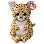 Ty Lloyd Leopar Beanie Bellies Medium 24 cm - Ezilebilir Beanie Bebek Yumuşak Pelüş Hayvanlar - Koleksiyonluk Pelüş Oyuncak