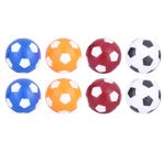 TYCIONG 8 adet langırt masa futbolu yedek topu, çok renkli, 36 mm, langırt masası