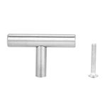 Tyenaza Dolap kulpları, paslanmaz çelik T bar tutma çubuğu, dolap kulpları, mutfak kapısı kulpları, mobilya çekmece kulpları, mobilya için dolap kulpları (50 mm)