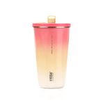 Tyeso 600 ml Pembe Candy Tumbler Vakumlu Paslanmaz Çelik Termos